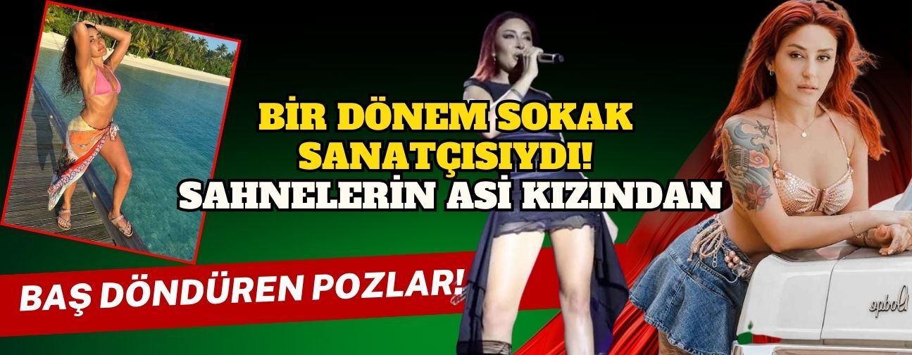 Kayserili ünlü şarkıcının derin göğüs dekolteli doğum günü pozları gündem oldu!