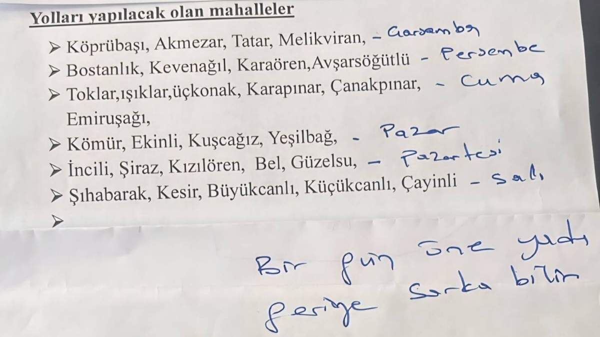 Tomarza Yol 3