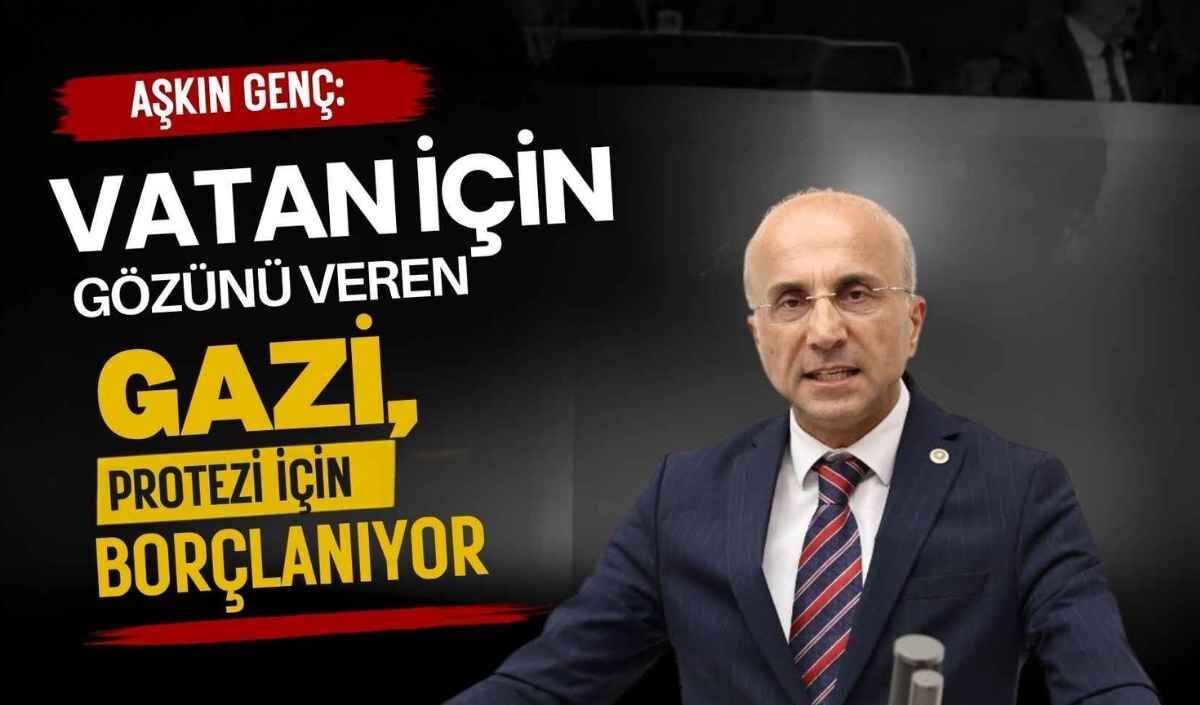 Aşkın Genç: Vatan için gözünü veren gazi, protezi için borçlanıyor