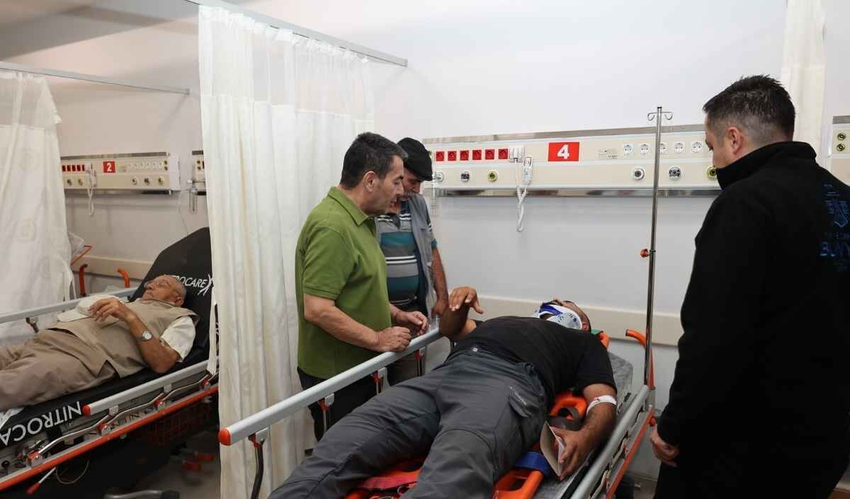 Bünyan’da Dere Temizliği Sırasında Kepçe Devrildi (3)
