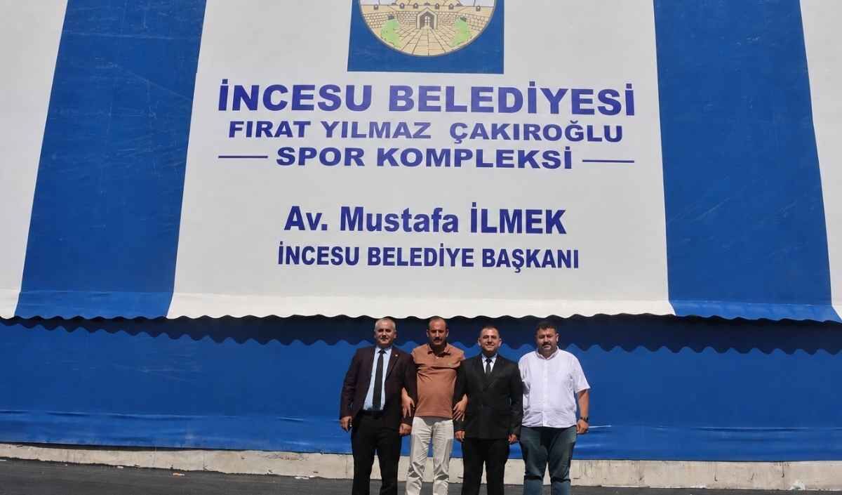 İncesu'da inşa edilen spor kompleksine Fırat Yılmaz Çakıroğlu'nun adı verildi