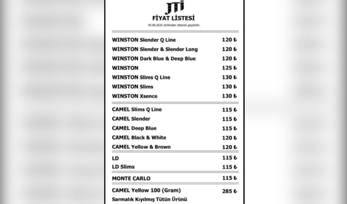 J T I Sigara Zam