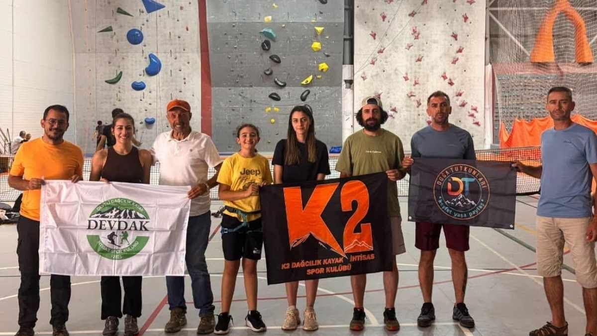 Kayserili 29 dağcı Spor Tırmanış'ta ileri seviye eğitim hakkı kazandı