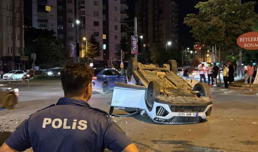 Kayserı Kaza 2 Yaralı 4