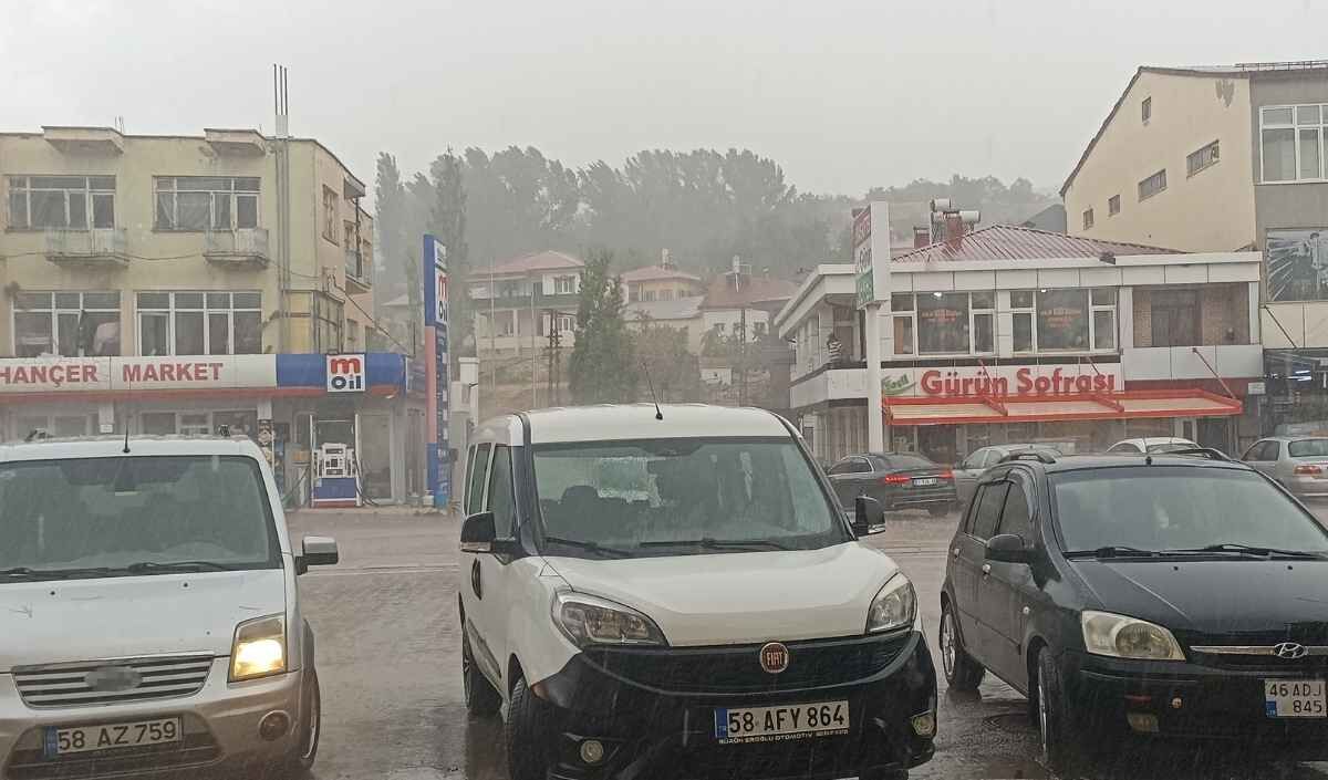 Malatya Kayseri Yolunda Sağanak Engeli! (5)