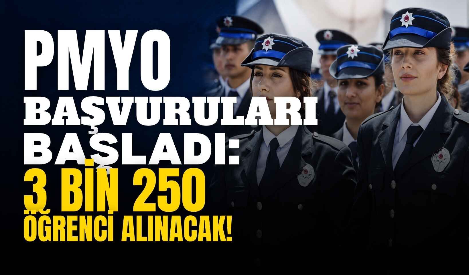PMYO başvuruları başladı: 3 bin 250 öğrenci alınacak!