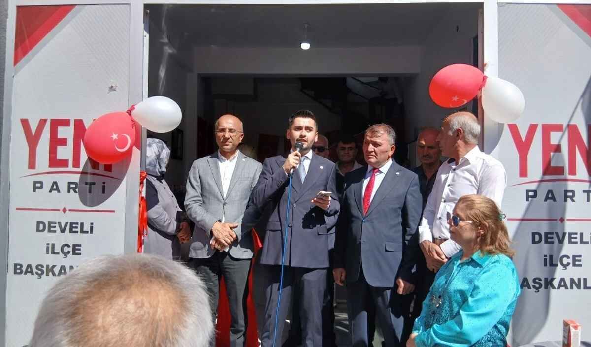 Yeni Parti Develi İlçe Başkanlığı Açıldı (2)