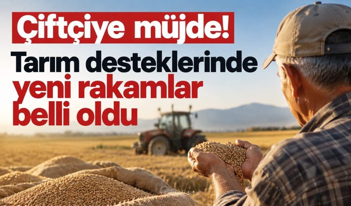 Çiftçiye müjde! Tarım desteklerinde yeni rakamlar belli oldu