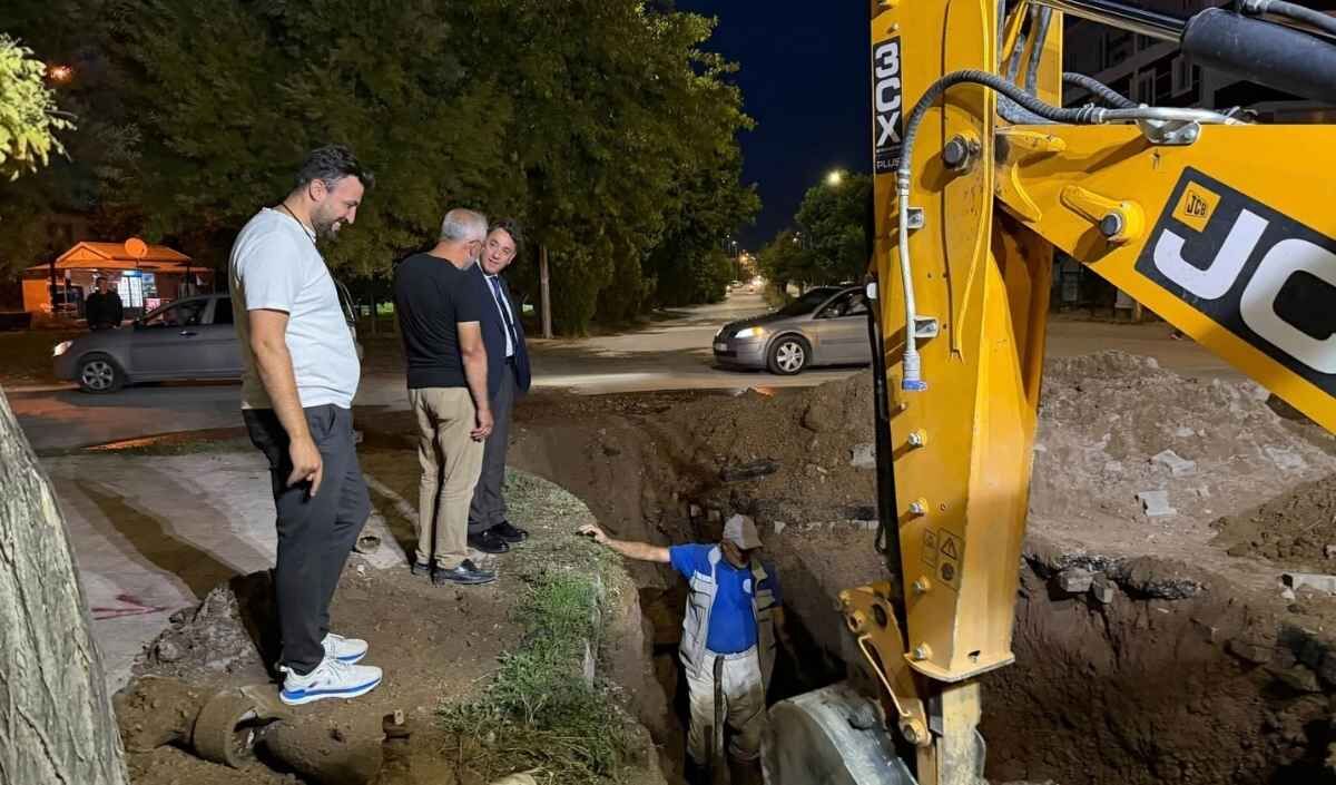 Kayseri’de altyapı ve üstyapı çalışmaları devam ediyor: Başkandan inceleme!