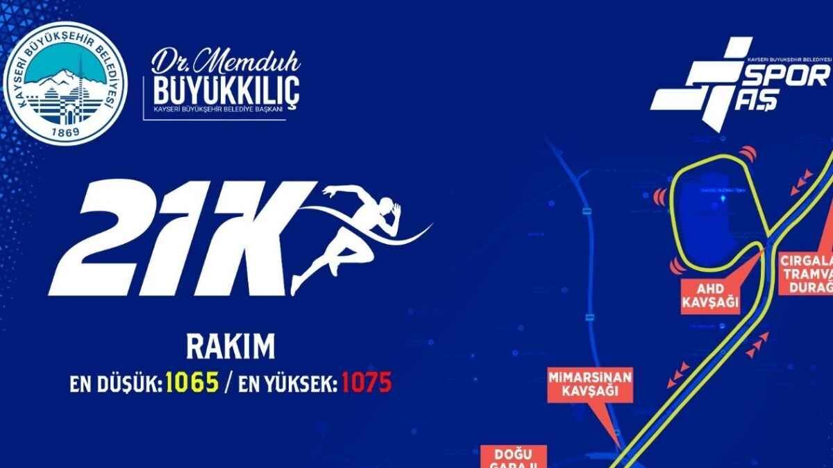 Kayseri’nin marka spor etkinliği için geri sayım sürüyor