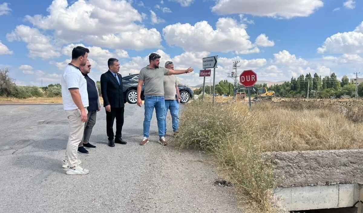 Kayseri’de yeni kavşak çalışması devam ediyor: Başkan Metin’den inceleme!