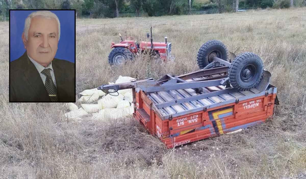 Tomarza’da traktör kazası: 1 kişi hayatını kaybetti