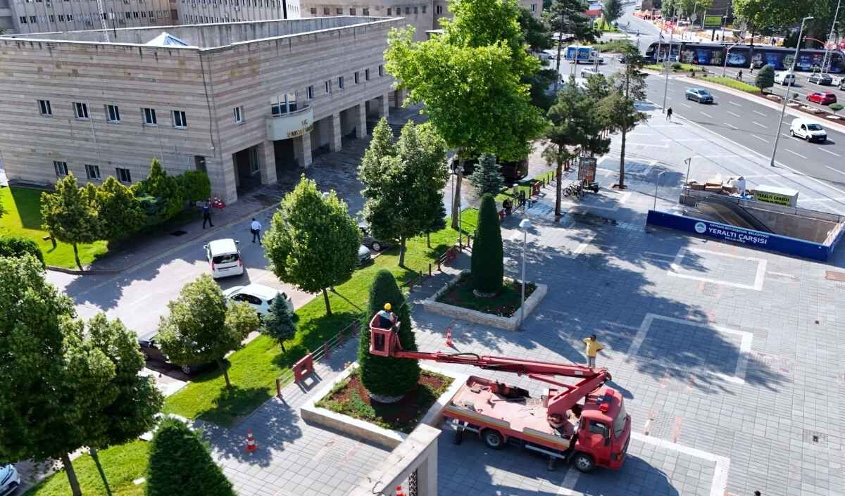 Büyükşehir’den Kayseri’ye estetik dokunuş!