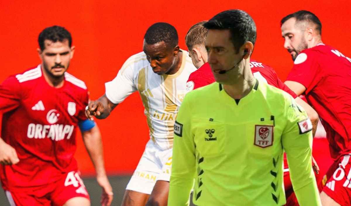Pendikspor Kayserispor maçının hakeminden ilginç karar! Tarihi hata mı yapıldı?