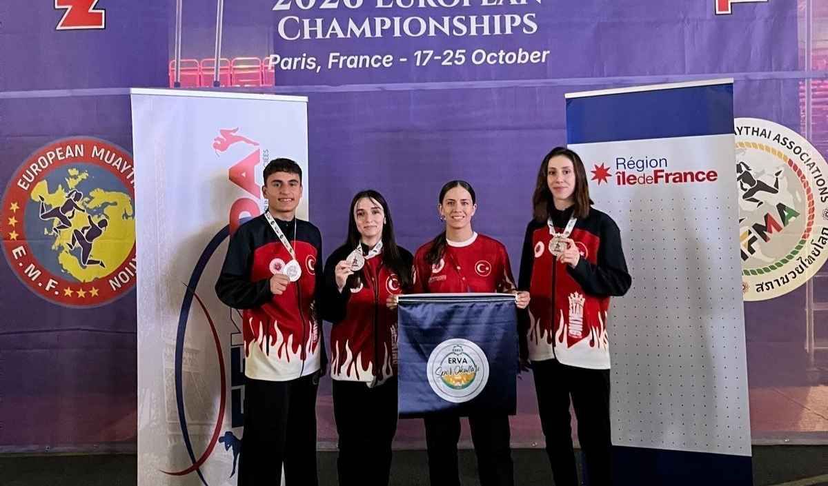 Avrupa’da Kayseri ERVA rüzgarı: Milli sporculardan 3 madalya!