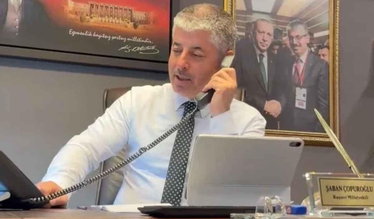 Şaban Çopuroğlu’ndan Kayserililere sürpriz telefon!